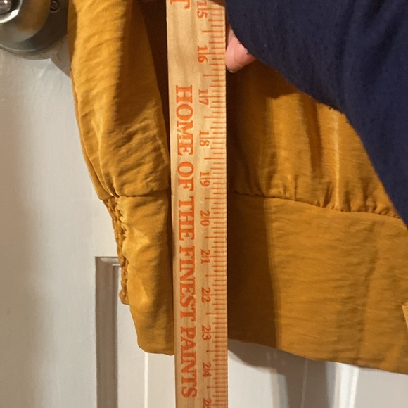 Mustard drop waist top - Picture 8 of 10